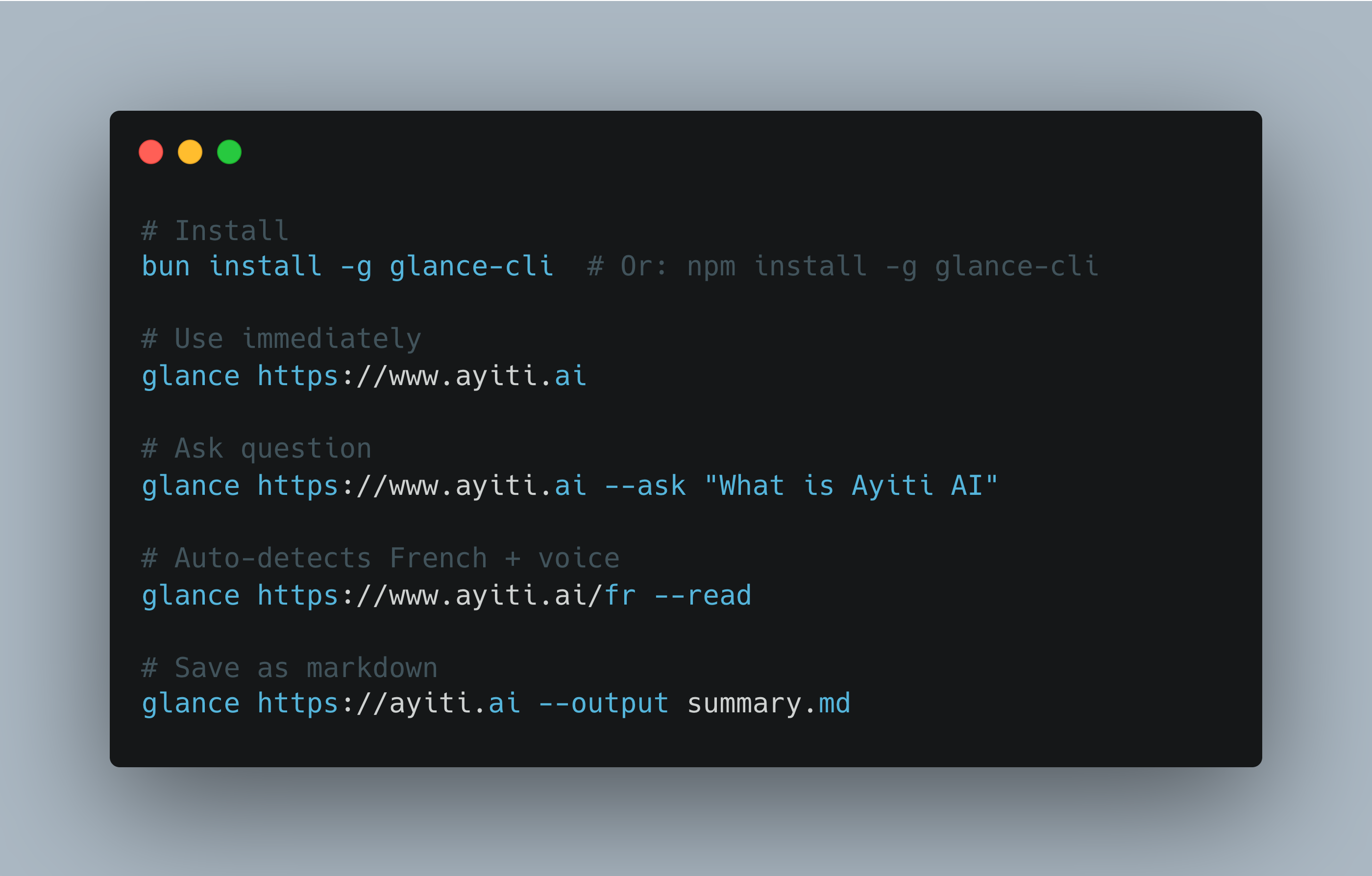 Glance CLI: A Terminal Web Reader